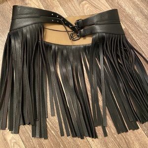 BCBG FRINGE BELT